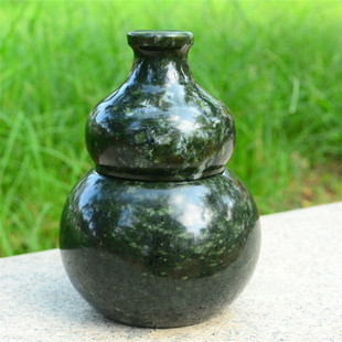 南玉胡芦工艺品摆件家居商务装饰品办公室客厅书房摆设开业礼品