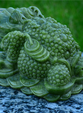 招财金蝉客厅摆件桌面开业礼品