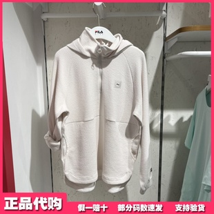 斐乐童装专柜正品24年春款女童连帽卫衣针织套头衫上衣K12G413230