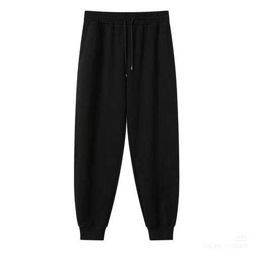 纯色 加绒 不加绒 时尚休闲 宽松 卫裤二复购12月-1月（AD）