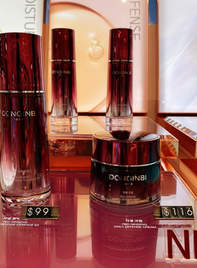 DONGINBI彤人秘二代自生防护红参精华露60ml面霜25ml保湿弹力修护