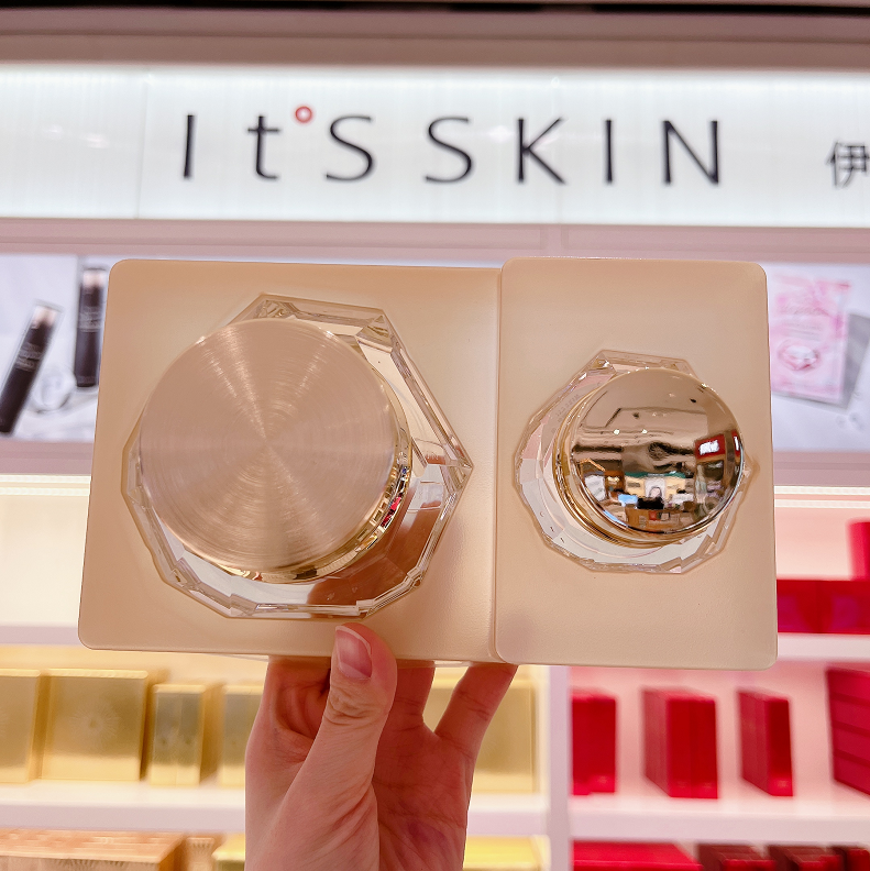 韩国It's skin伊思新款晶钻蜗牛面霜套装60ml保湿滋润修护淡痘印