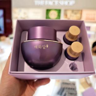 韩国The shop菲诗小铺蕊花谭焕生膏面霜50ml保润改善细纹 face