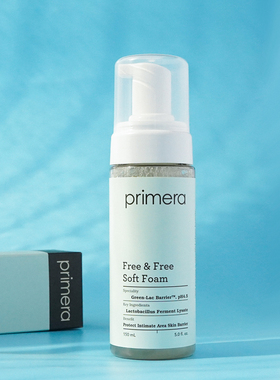韩国primera芙莉美娜女性私处护理液泡沫款150ml温和弱酸