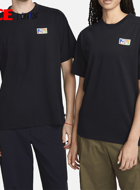 Nike/耐克正品休闲透气新款SB男士夏季运动滑板短袖T恤FV3502-010