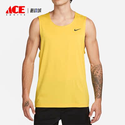 Nike/耐克正品新款男子运动透气休闲训练无袖背心DV9814-709