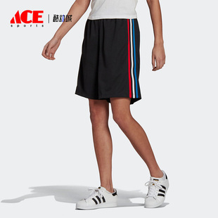 三叶草SHORTS Adidas 阿迪达斯正品 新款 GN2934 PB女子运动短裤