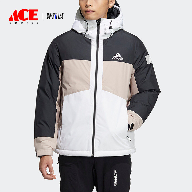 Adidas/阿迪达斯正品冬季新款男子运动训练保暖羽绒服IA4213