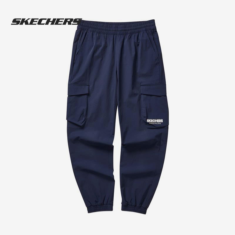 Skechers/斯凯奇男子正品运动休闲长裤清仓特价L321M101-002Z