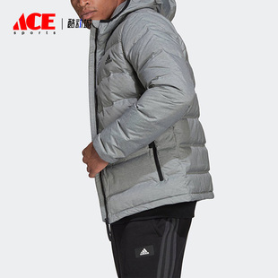 新款 Adidas 冬季 H59836 阿迪达斯正品 男子户外运动防风保暖羽绒服