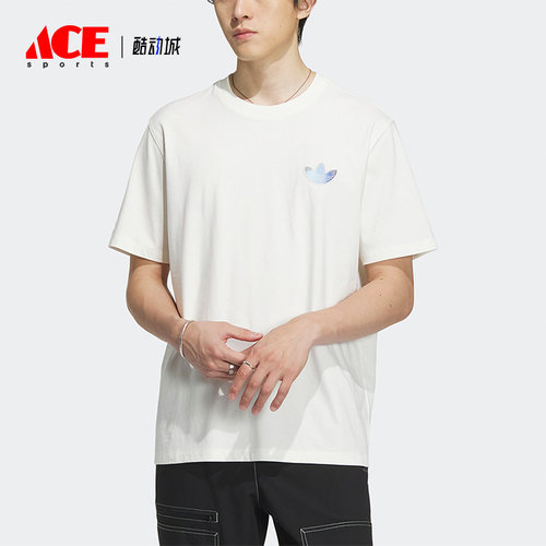 阿迪达斯正品男子运动短袖