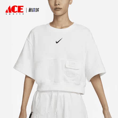 耐克正品女子训练透气运动短袖