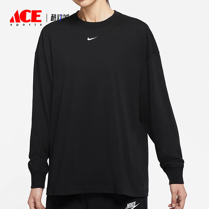 耐克新款女子圆领休闲套头卫衣