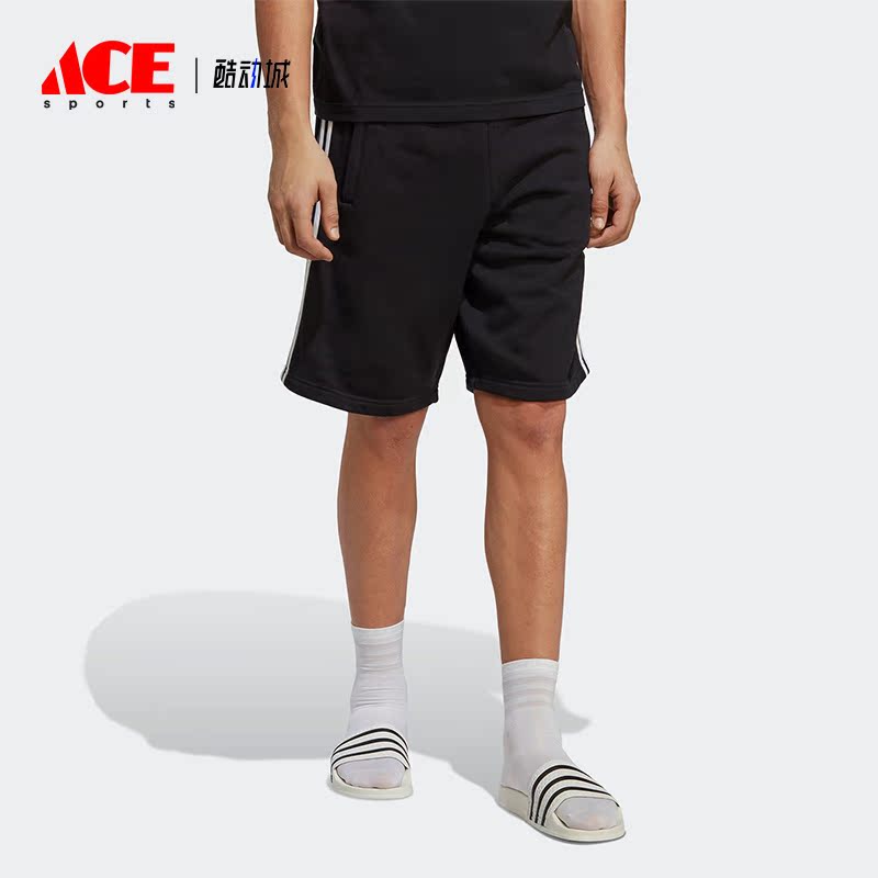 Adidas/阿迪达斯正品3-STRIPE SHORT透气男子运动短裤IA6351