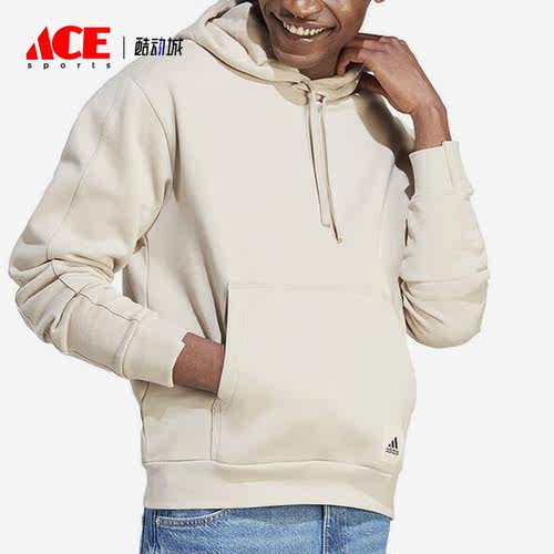 Adidas/阿迪达斯正品冬季新款男子加绒保暖运动卫衣套头衫IM0478