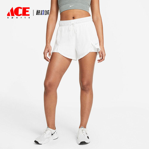 Nike/耐克正品夏训练透气二合一女子运动休闲短裤 DA0454-100