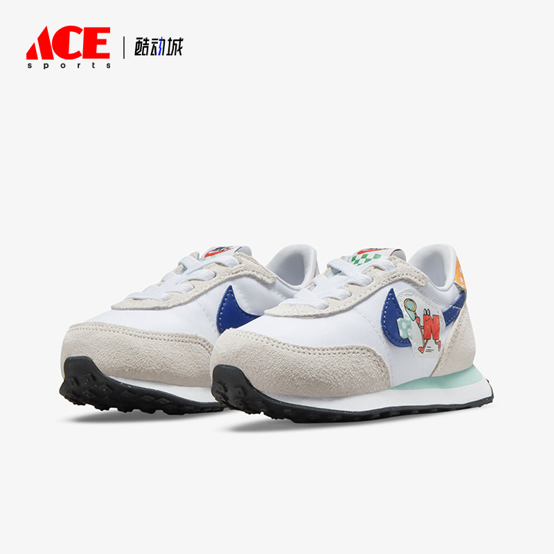 耐克夏季低帮系带小童运动休闲鞋