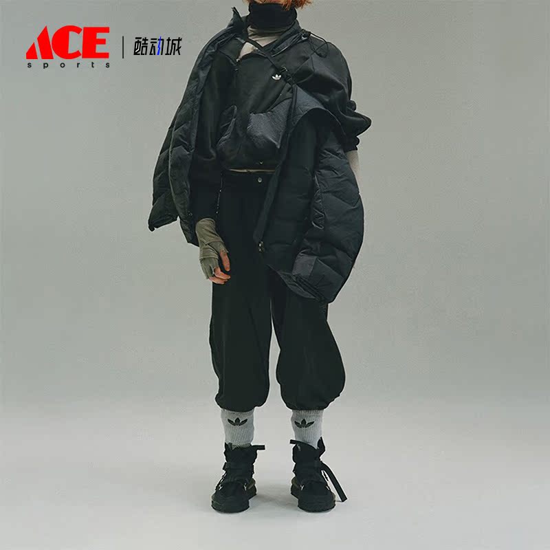 Adidas/阿迪达斯正品三叶草联名轨界裹茧式男女羽绒服IX4343