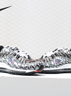 Nike/耐克正品AIR MAX 98 上海限定女子缓震运动跑步鞋BV6956