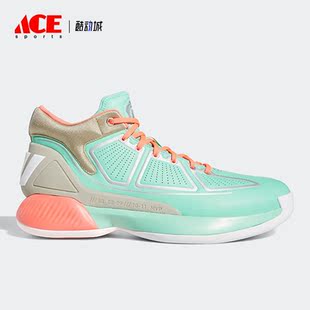 阿迪达斯正品 男子运动耐磨透气篮球鞋 FU7003 Rose Adidas