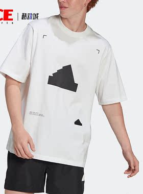 Adidas/阿迪达斯正品夏季新款男子运动休闲舒适宽松短袖T恤HG2057