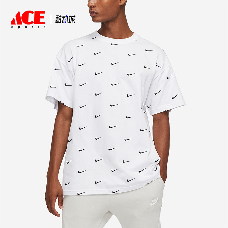 Nike/耐克正品男子宽松舒适透气运动圆领短袖T恤CK4094-100