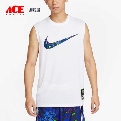 耐克正品男子运动训练背心