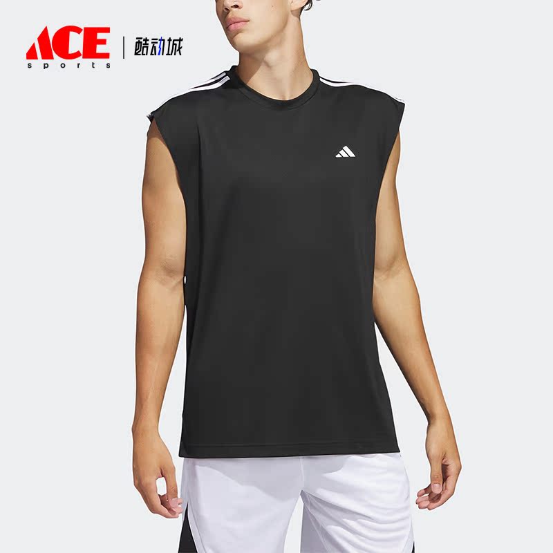 阿迪达斯正品男子篮球运动背心