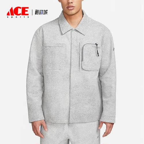Nike/耐克正品ADV Forward男子翻领网眼工装夹克DV9993-084