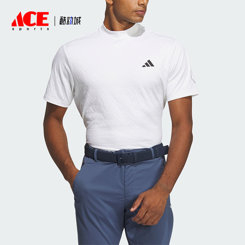 阿迪达斯男士高尔夫运动短袖T恤