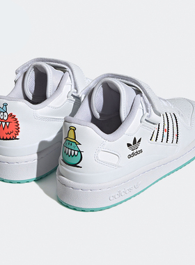 Adidas/阿迪达斯正品三叶草大童时尚潮流低帮运动鞋 H01440