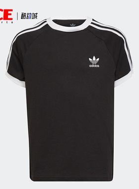 Adidas/阿迪达斯正品三叶草夏季新款大童运动短袖T恤HK0264