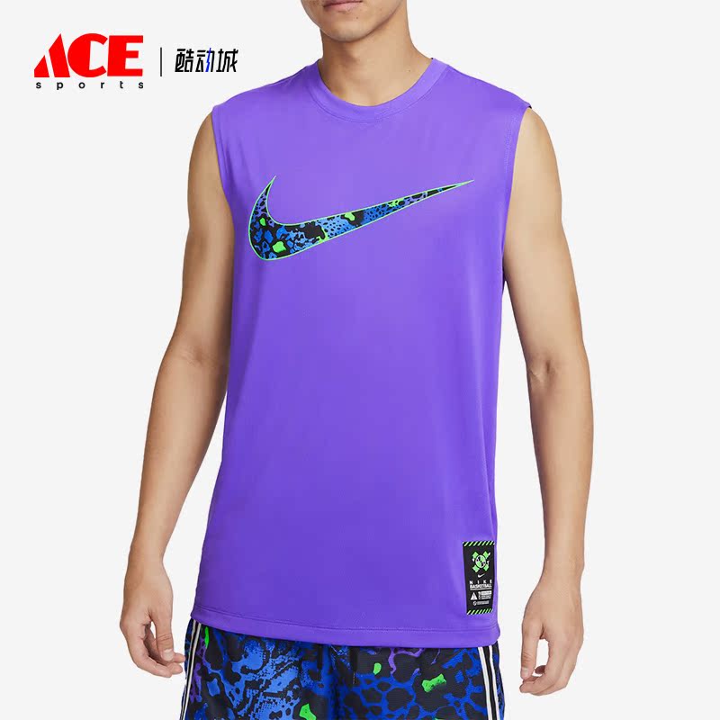 耐克正品男子运动训练背心