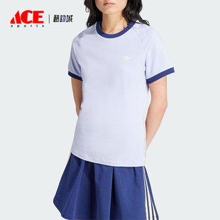 女士运动短袖 Adidas T恤IX1916 TEE VRCT 阿迪达斯正品 三叶草