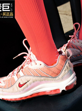 Nike/耐克正品Air Max 98 CNY新年马毛 女子气垫跑步鞋BV6653-616
