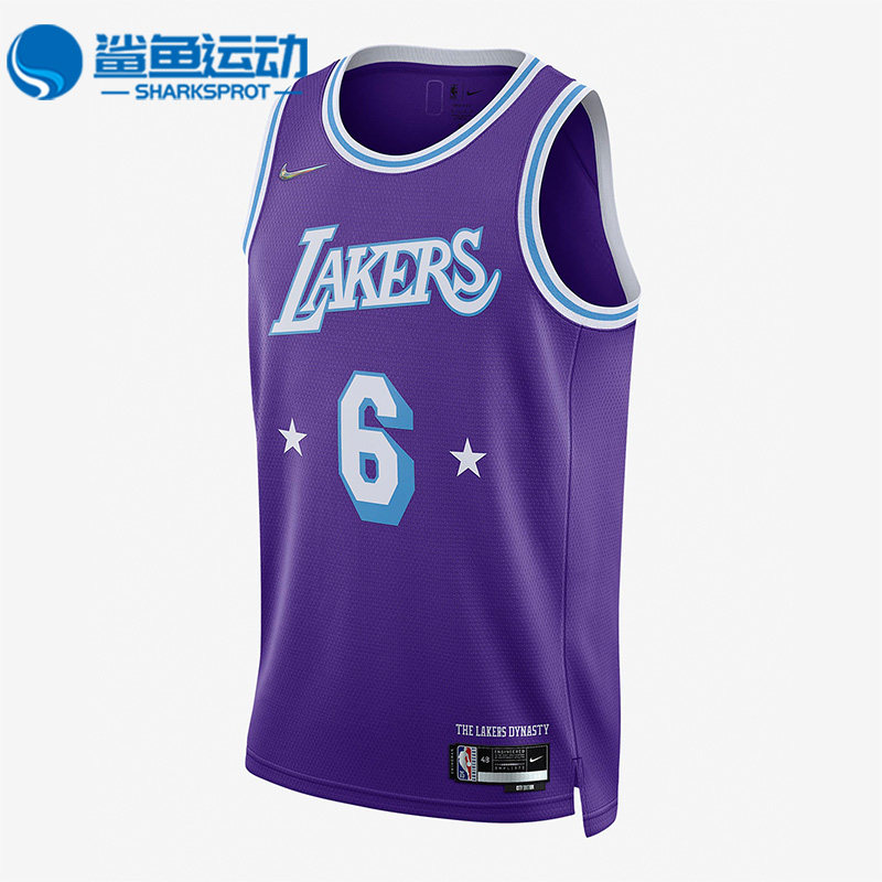 Nike/耐克正品洛杉矶湖人队DRI-FIT男子球衣DB4032-506_虎窝淘
