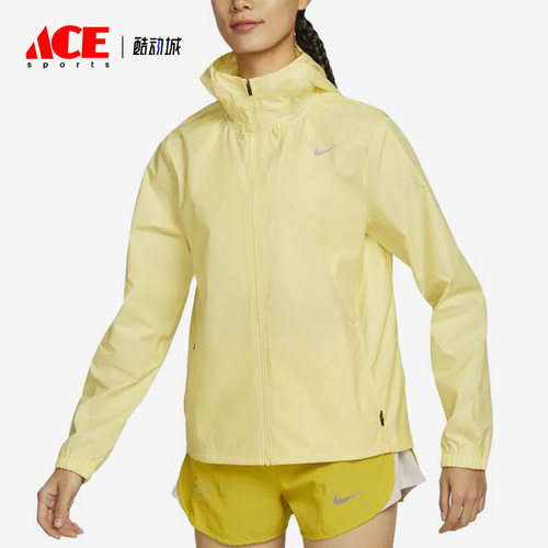 耐克正品女梭织连帽运动夹克外套