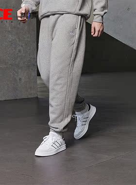 Adidas/阿迪达斯正品新款男女加绒保暖休闲运动长裤IV7608