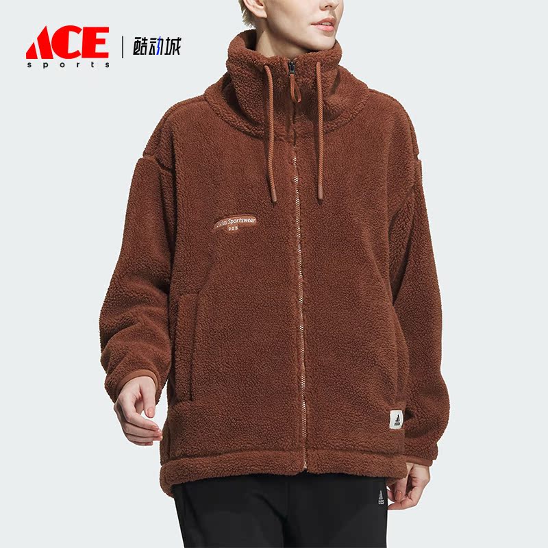 Adidas/阿迪达斯正品舒适冬季新款女子加绒保暖外套IP7058