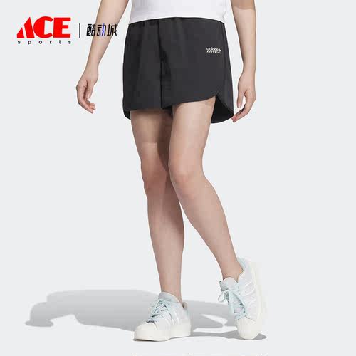 Adidas/阿迪达斯正品夏新款三叶草女子运动短裤IK8604