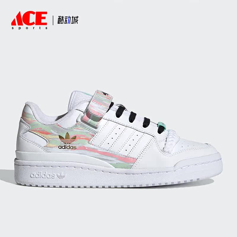 Adidas/阿迪达斯正品三叶草女子经典低帮休闲运动板鞋FY5119