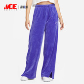 耐克正品 DQ5922 秋季 女子休闲灯芯绒阔腿长裤 430 新款 Nike
