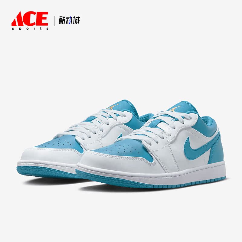 Nike/耐克正品夏季Air Jordan 1 Low男子运动板鞋553558-174