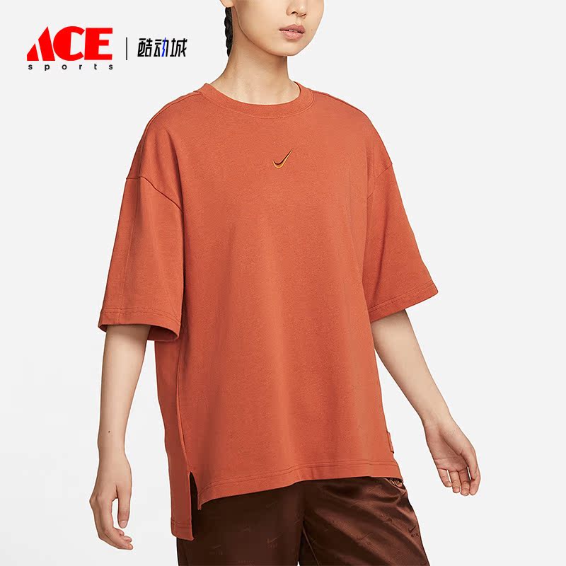 Nike/耐克正品夏季女子运动休闲训练圆领透气短袖DV8023-246