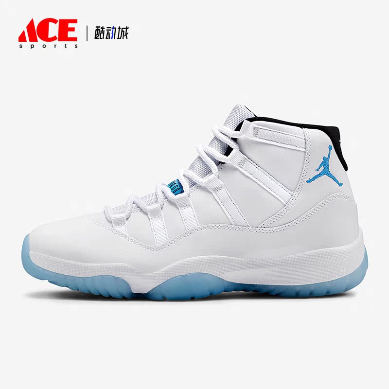 Nike/耐克正品Air Jordan 11 男士高帮耐磨篮球鞋378037-117