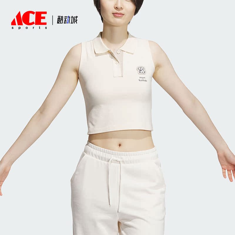 Adidas/阿迪达斯正品POLO TANK W NAGABA女子运动背心IS0645