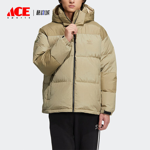 Adidas/阿迪达斯正品三叶草新款男子休闲保暖运动羽绒服HS3481