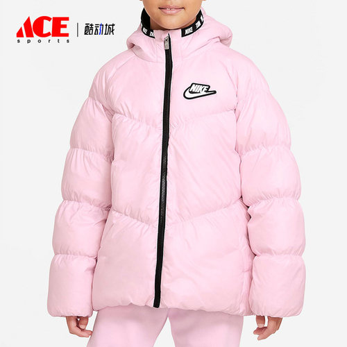 耐克大童休闲保暖防风羽绒服