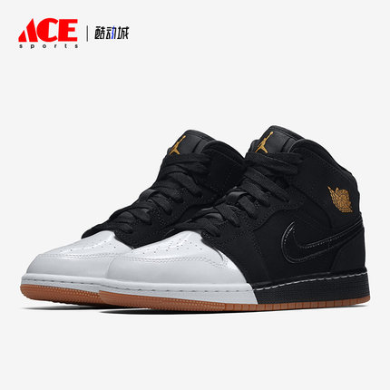 Nike/耐克正品Air Jordan 1 (GS) 大童女子运动鞋 555112-103