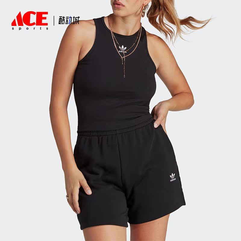 Adidas/阿迪达斯正品三叶草女子春夏新款运动背心T恤IB9110